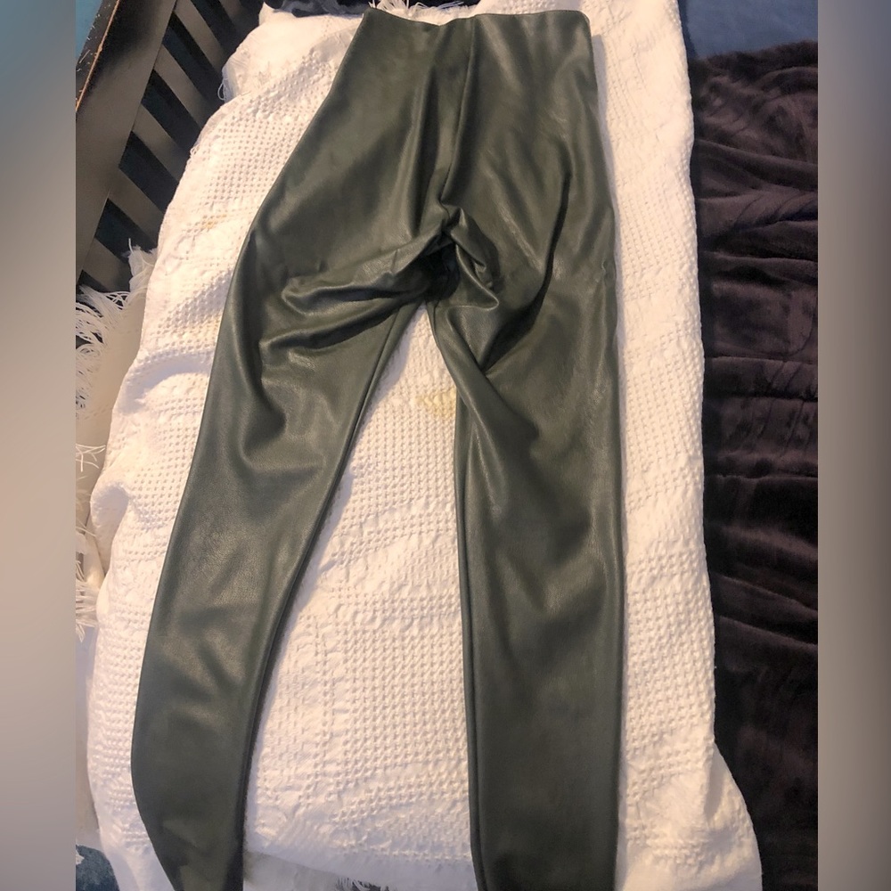Forest Green Leggings-like Spanx